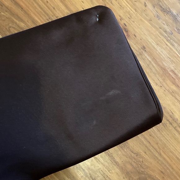 Vintage Bergdorf Goodman silk satin clutch with matching coin purse - Picture 4 of 6